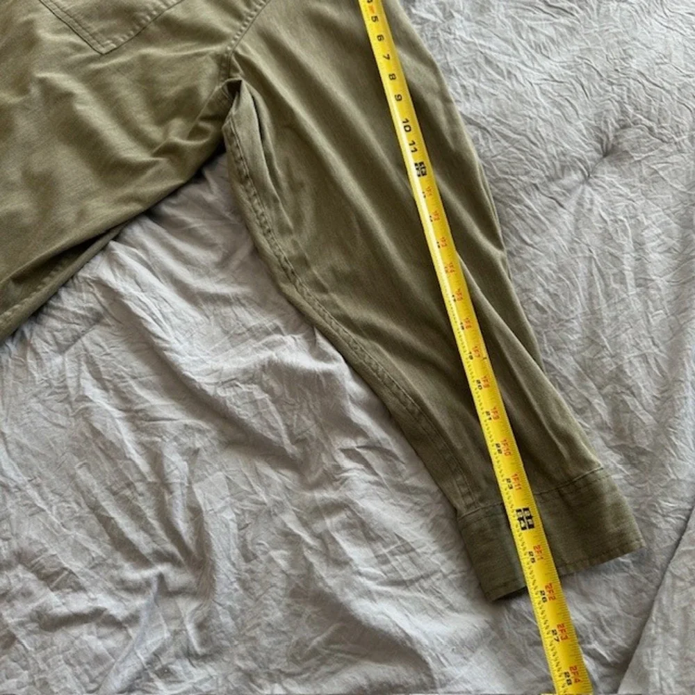 Wrangler 3XL Olive Green Long Sleeve‎ Button Front Shirt Menswear